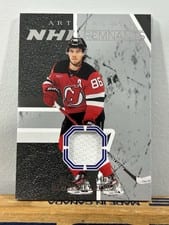 2024-25 Upper Deck Artifacts NHL Remnants Jack Hughes #NR-18 card