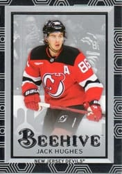 2024-25 Upper Deck Beehive Jack Hughes #BH-19 card