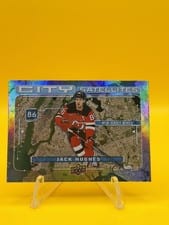 2024-25 Upper Deck City Satellites Jack Hughes #CS-16 card