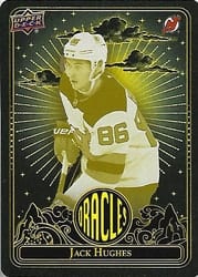 2024-25 Upper Deck Oracles Jack Hughes #O-36 card