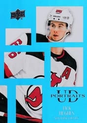 2024-25 Upper Deck UD Portraits Jack Hughes #P-9 card