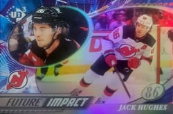 2024-25 Upper Deck UD3 Jack Hughes #UD3-3 card