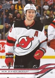 2025-26 Upper Deck Base Set Jack Hughes #351 card