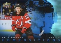 2025-26 Upper Deck Compositions Jack Hughes #CMP-2 card