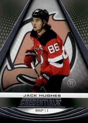2025-26 Upper Deck Credentials Base Set Jack Hughes #5 card