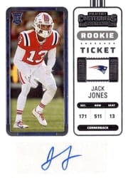 2022 Panini Contenders Base Set Jack Jones #210 card