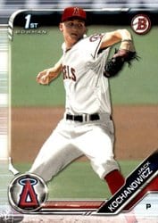 2019 Bowman Draft Base Set Jack Kochanowicz #BD-98 card