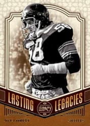 2020 Panini Legacy Lasting Legacies Jack Lambert #LL-JL card