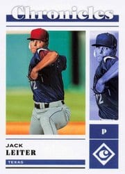 2023 Panini Chronicles Base Set Jack Leiter #28 card