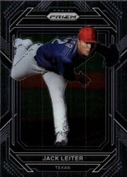 2023 Panini Prizm Base Set Jack Leiter #15 card