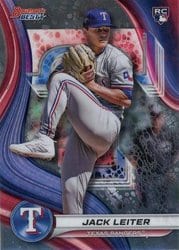 2024 Bowman's Best Base Set Jack Leiter #68 card