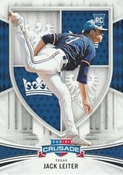 2024 Panini Crusade Base Set Jack Leiter #53 card