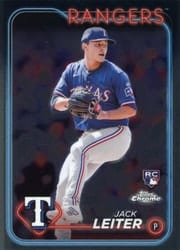 2024 Topps Chrome Base Set Jack Leiter #111 card