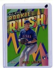 2024 Topps Chrome Update All-Etch Rookie Rush Jack Leiter #CAERU-8 card