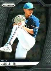 2025 Panini Prizm Base Set Jack Leiter #278 card