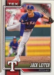 2026 Topps Base Set Jack Leiter #208 card