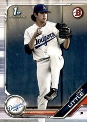 2019 Bowman Draft Base Set Jack Little #BD-43 card