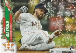 2020 Topps Holiday Base Set Jack Mayfield #HW100 card