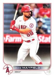 2022 Topps Base Set Jack Mayfield #614 card