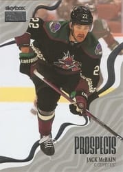 2022-23 SkyBox Metal Universe Skybox Premium Prospects Jack McBain #PP-13 card