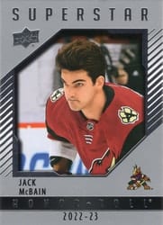 2022-23 Upper Deck Honor Roll Jack McBain #HR67 card