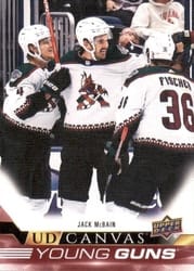 2022-23 Upper Deck UD Canvas Jack McBain #C381 card