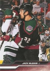 2023-24 Upper Deck Base Set Jack McBain #10 card