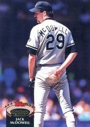 1992 Stadium Club Base Set Jack McDowell #52 card