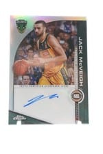 2023-24 Topps Chrome NBL NBL Autographs Jack McVeigh #A-JM card
