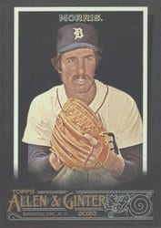 2020 Topps Allen & Ginter X Base Set Jack Morris #343 card