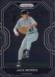 2021 Panini Prizm Base Set Jack Morris #49 card