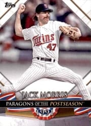 2022 Topps Update Paragons of the Postseason Jack Morris #PP-25 card