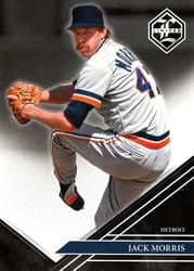 2023 Panini Chronicles Limited Jack Morris #12 card