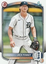 2025 Bowman Prospects Jack Penney #BP-60 card
