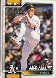 2026 Topps Base Set Jack Perkins #206 card
