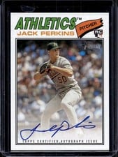 2026 Topps Real One Autographs Jack Perkins #206 card