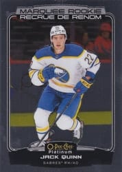 2022-23 O-Pee-Chee Platinum Base Set Jack Quinn #204 card