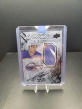 2022-23 SPx UD Black Lustrous Rookie Patch Autograph Jack Quinn #LRAP-JQ card