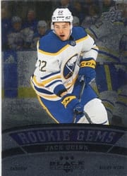 2022-23 Upper Deck 2006-07 Black Diamond Retro Jack Quinn #BD-35 card