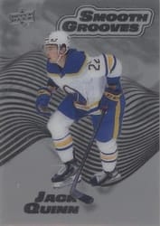 2022-23 Upper Deck Smooth Grooves Jack Quinn #SG6 card