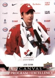 2022-23 Upper Deck UD Canvas Jack Quinn #C266 card