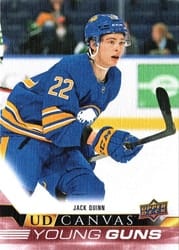 2022-23 Upper Deck UD Canvas Jack Quinn #C99 card