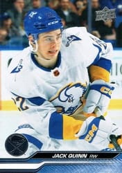 2023-24 Upper Deck Base Set Jack Quinn #271 card