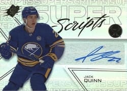 2024-25 SPx SuperScripts Jack Quinn #SS-JQ card
