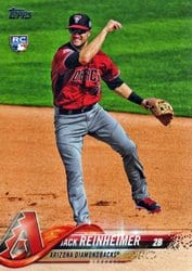 2018 Topps Update Base Set Jack Reinheimer #US84 card
