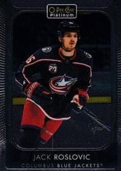 2021-22 O-Pee-Chee Platinum Base Set Jack Roslovic #89 card