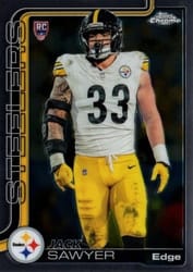 2025 Topps Chrome Base Set Jack Sawyer #357 card