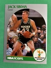 1990-91 Hoops Base Set Jack Sikma #183 card