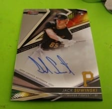 2022 Bowman's Best Best of 2022 Autographs Jack Suwinski #B22-JSI card