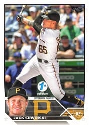 2023 Topps 1st Edition Base Set Jack Suwinski #288 card